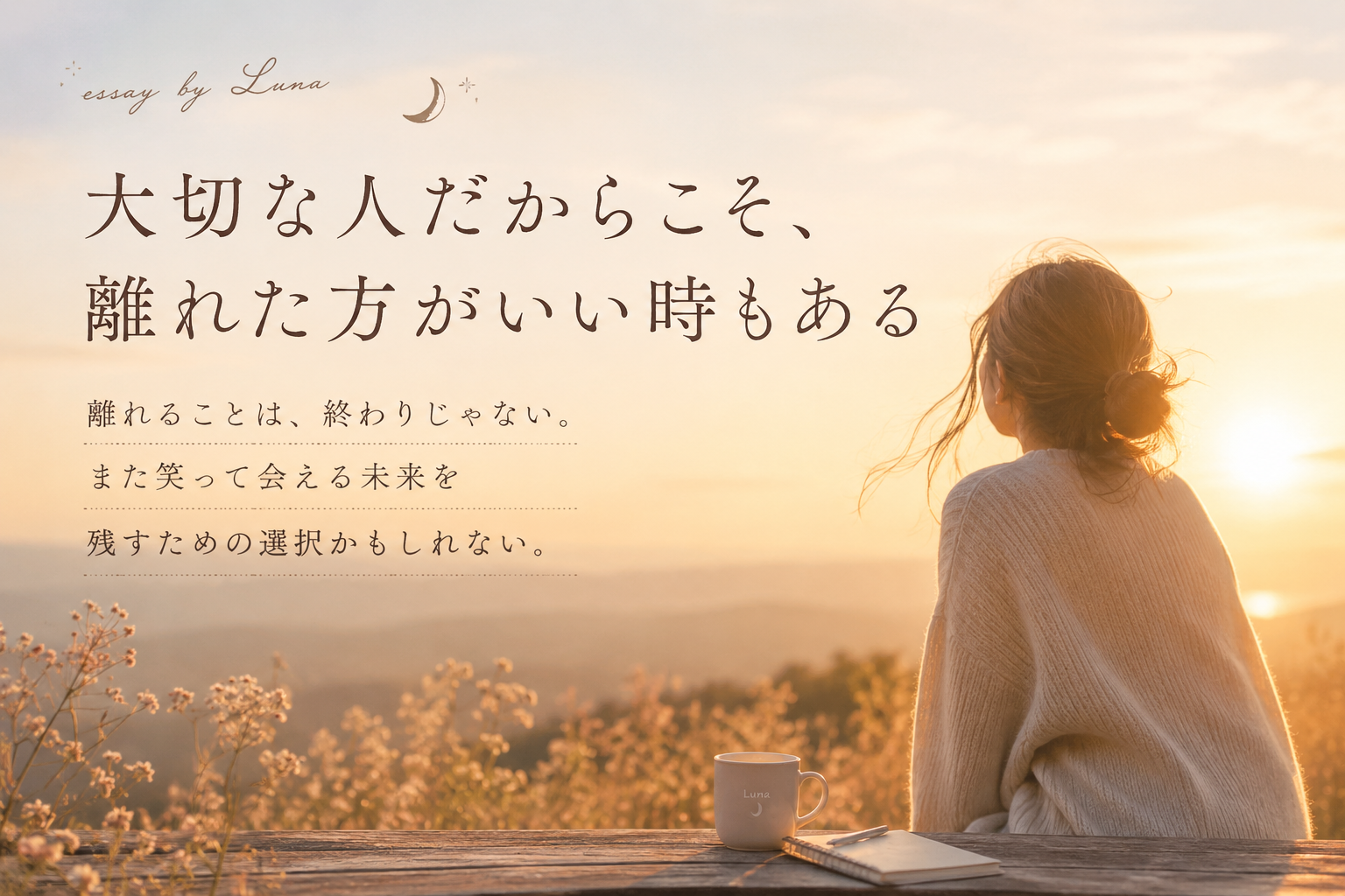 大切な人　離れた方がいい