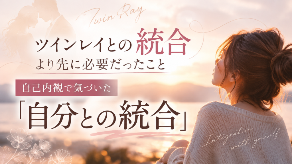 ツインレイ 統合 自己統合